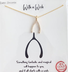 Gold With a Wish Necklace